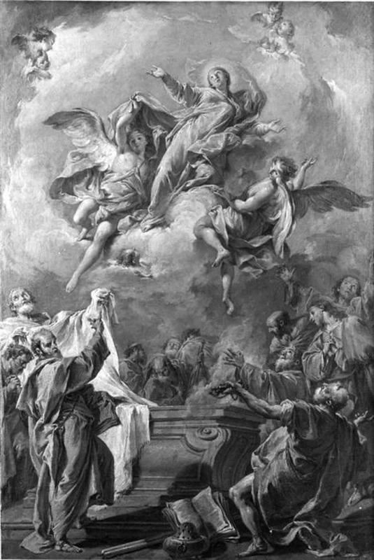  122-Giambattista Pittoni-Assunzione della Vergine - Leicester, The City Gallery 